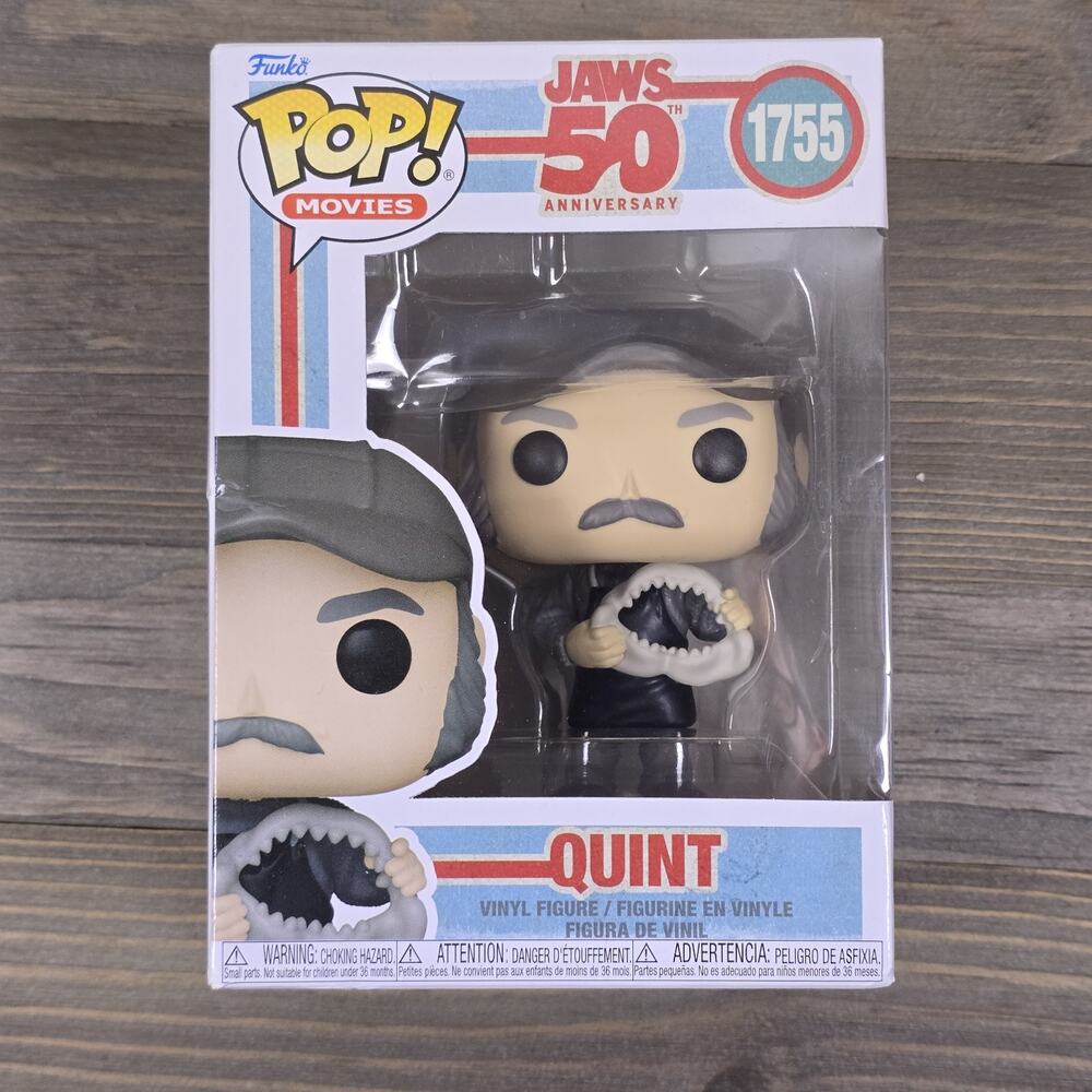 Funko Pop! Vinyl: Jaws 50th Anniversary Edition - Quint #1755